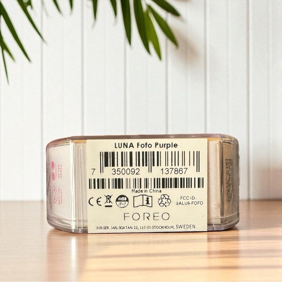 FOREO LUNA fofo Smart Facial Cleansing Brush – Purple – New in Box - Picture 5 of 6